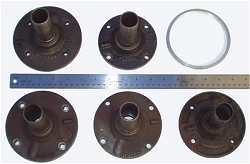 3 sizes, 2 different bolt patterns and a adaptor ring