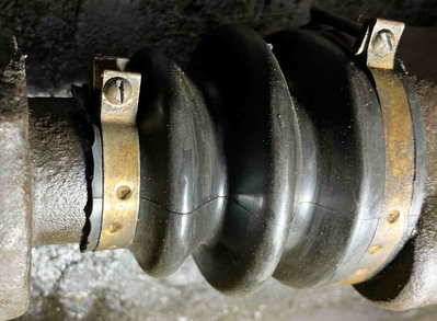 Trunnion boot installed.jpg